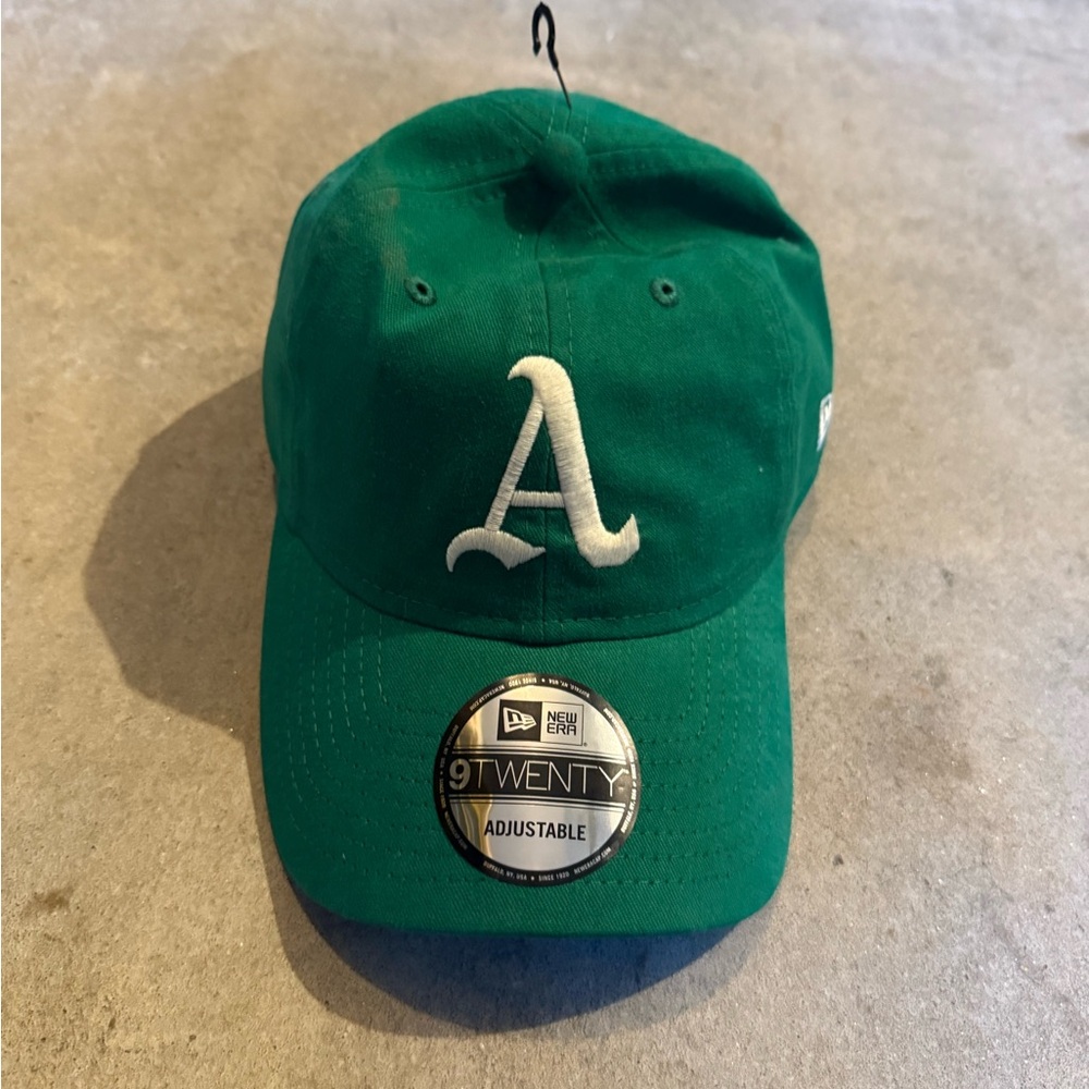NWT Men's Oakland Athletics New Era Green Prolight Batting Practice 9TWENTY Hat